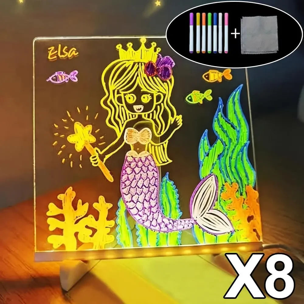 USB Powered LED Drawing Board