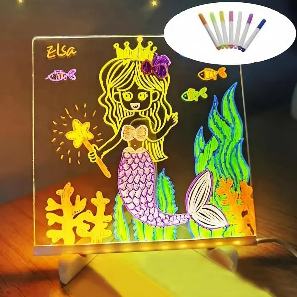 USB Powered LED Drawing Board