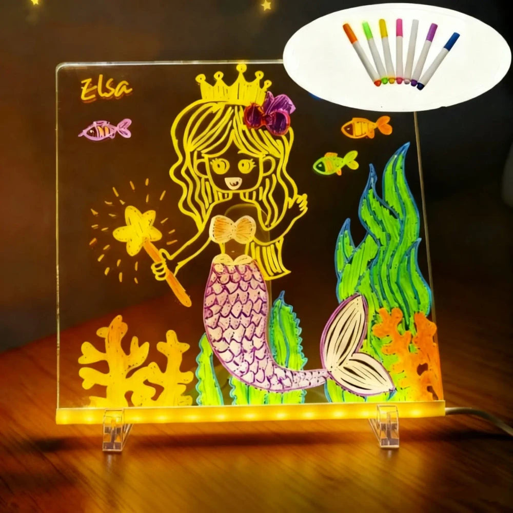 USB Powered LED Drawing Board