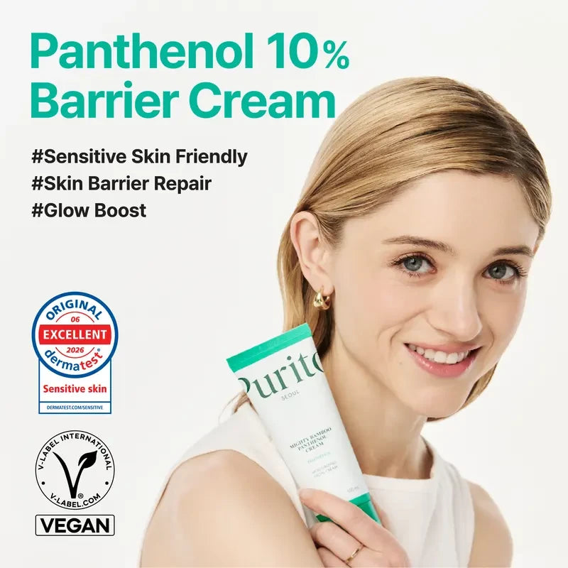 Purito Bamboo Extract Panthenol Facial Cream