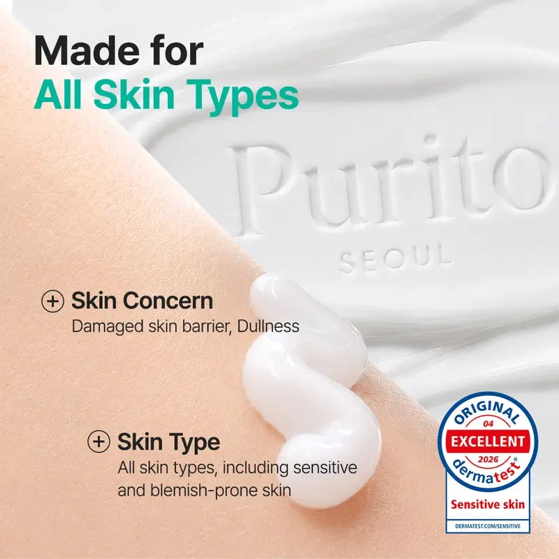 Purito Bamboo Extract Panthenol Facial Cream