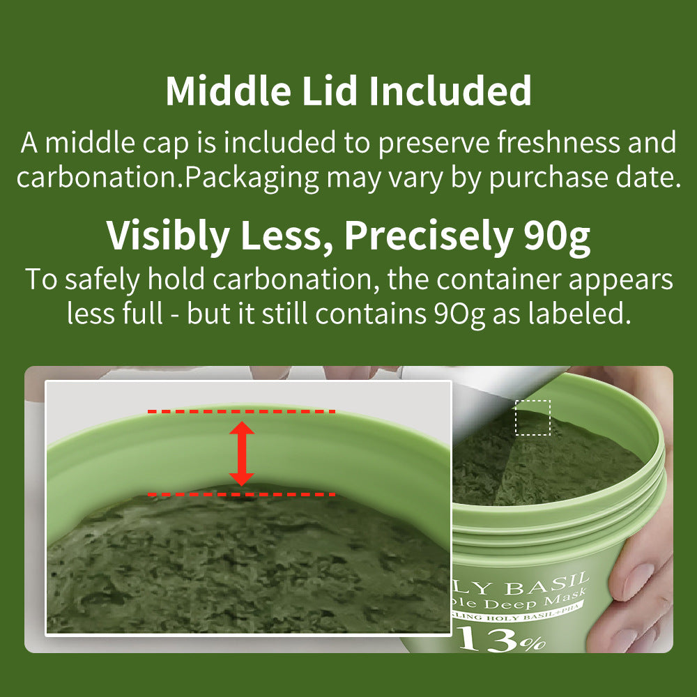 Mimié Holy Basil Sparking Bubble Mask