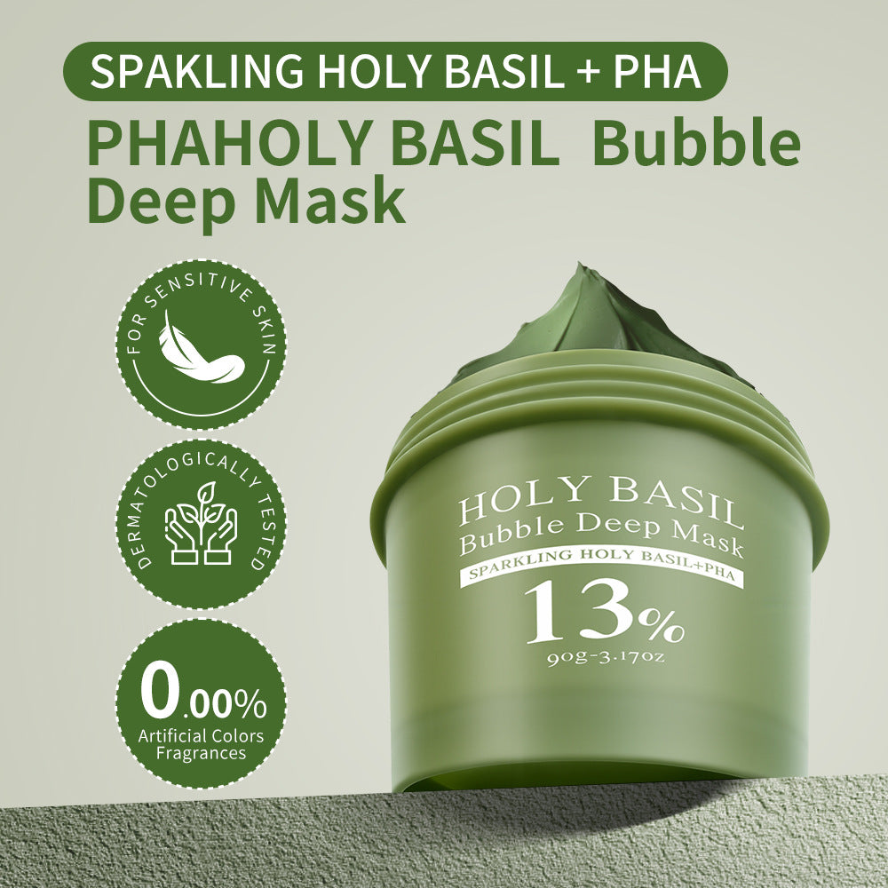 Mimié Holy Basil Sparking Bubble Mask