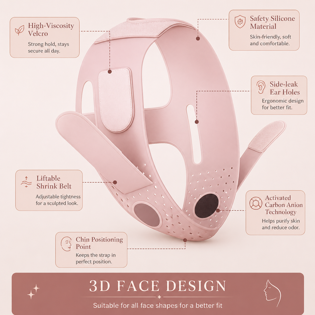Mimié FaceSculpt™ Double Chin Lift Strap