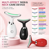 Mimié GlowLift™ 7 Color Red Light Therapy for Face and Neck, Face Massager Tool for Wrinkles & Double Chin