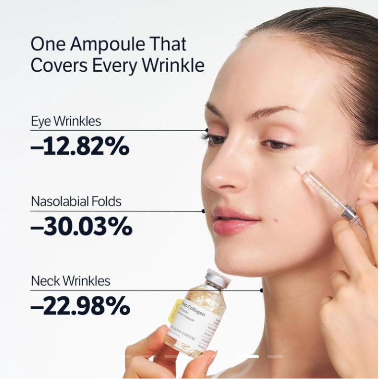 Mimié Silk Peptide Collagen Ampoule