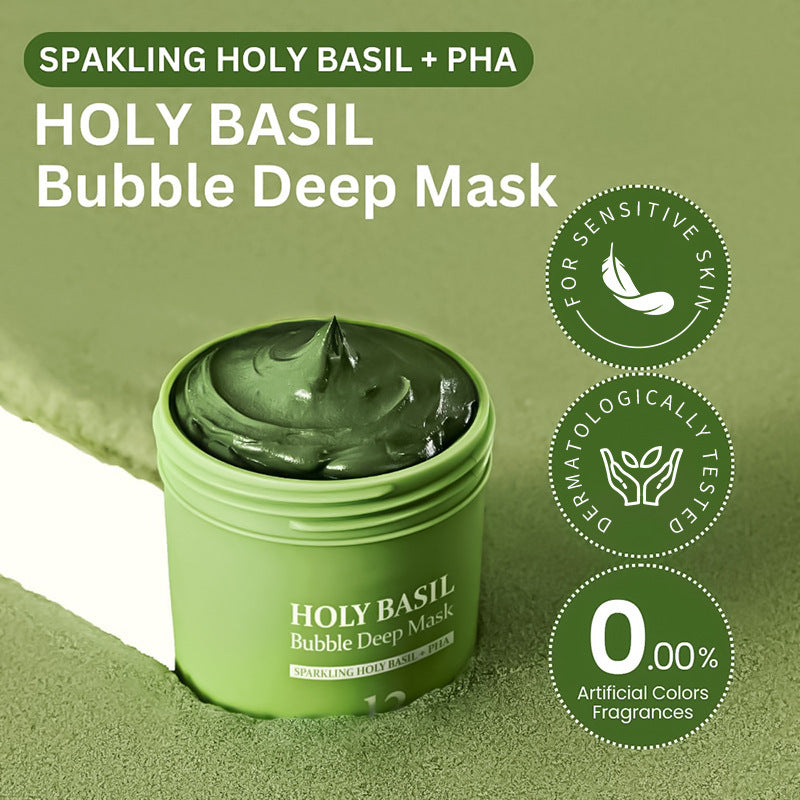 Mimié Holy Basil Sparking Bubble Mask