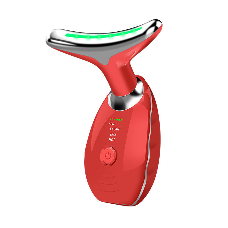 Neck massager to reduce neck wrinkles