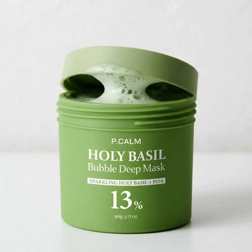 Holy Basil Bubble Clay Mask